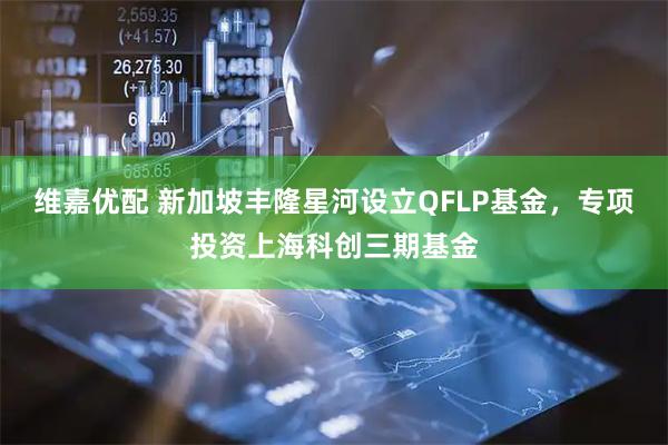 维嘉优配 新加坡丰隆星河设立QFLP基金，专项投资上海科创三期基金