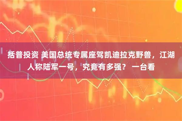 括普投资 美国总统专属座驾凯迪拉克野兽,江湖人称陆军一号,究竟有多强? 一台看